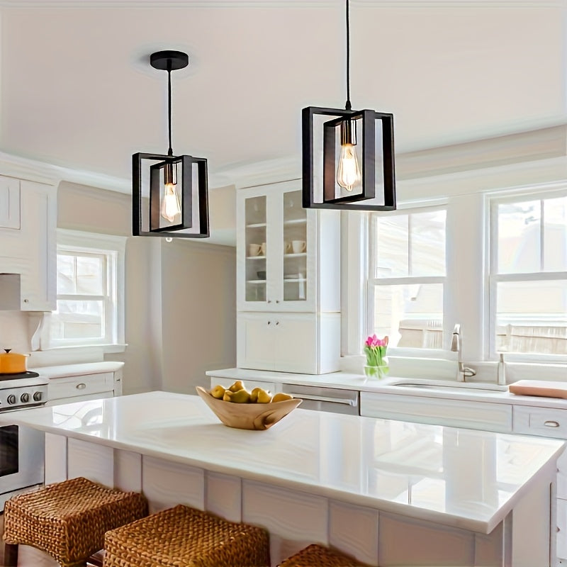 Industrial Minimalist Pendant Light