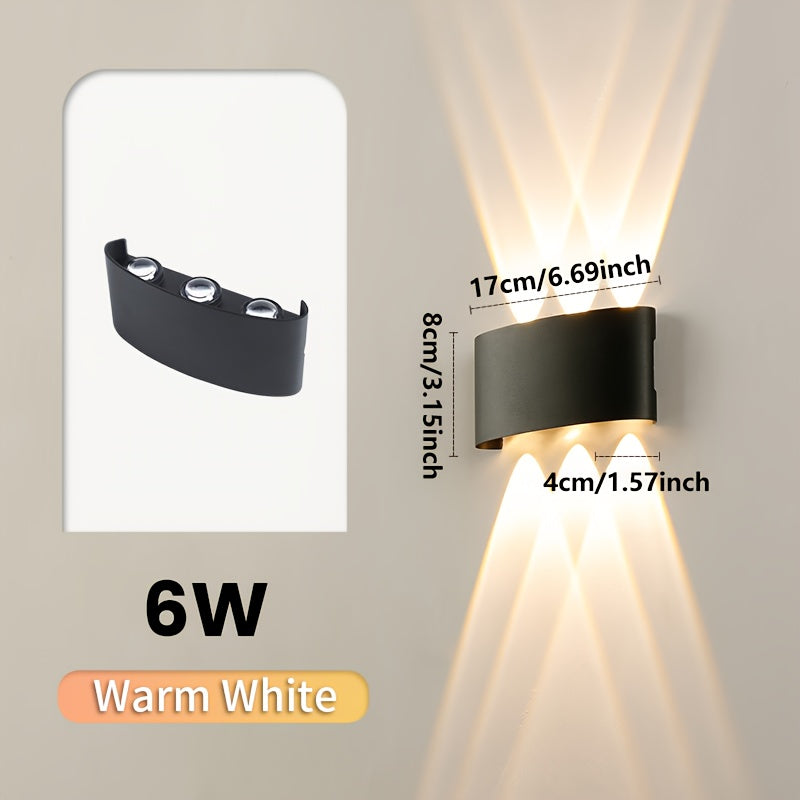 Dual Beam LED Wall Light IP55
