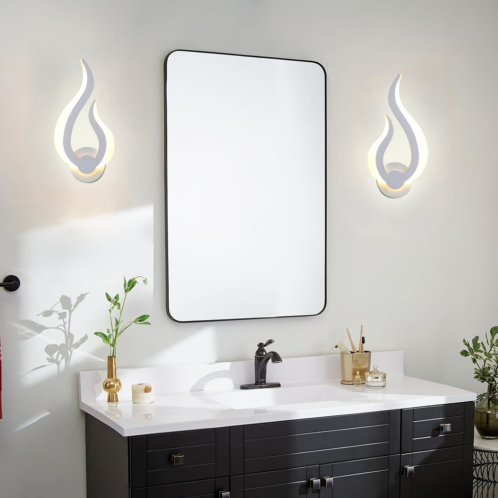 Flame Effect LED Wall Light 10W