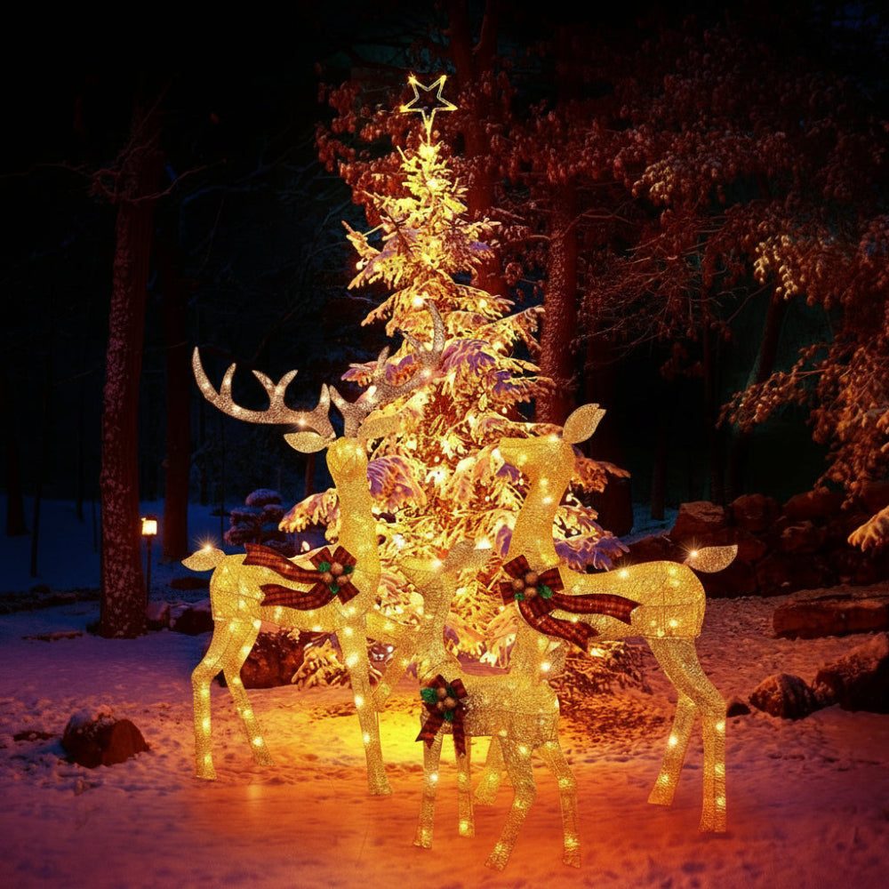 Tuinverlichting Kerst Rendieren Set Waterdicht LED Buiten Decor - Image 13