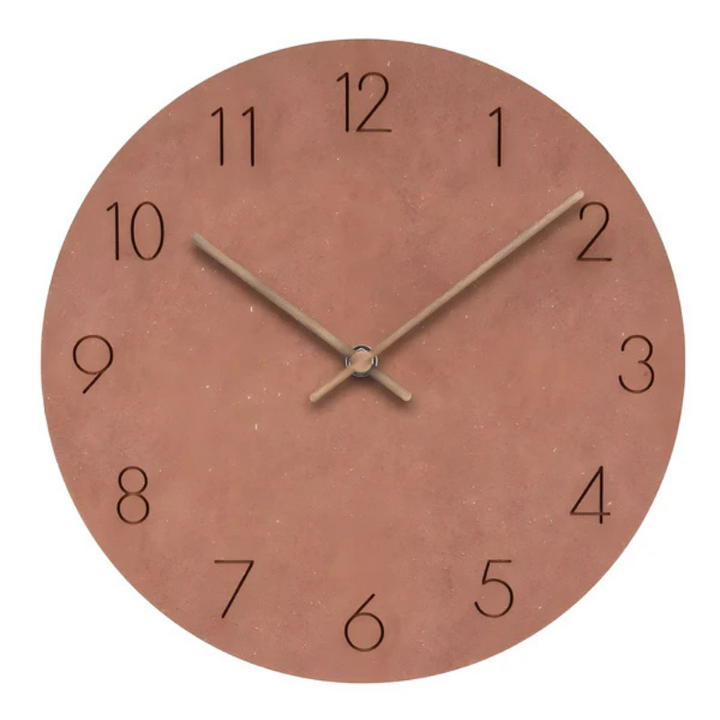 Nork Minimalist Wood Wall Clock