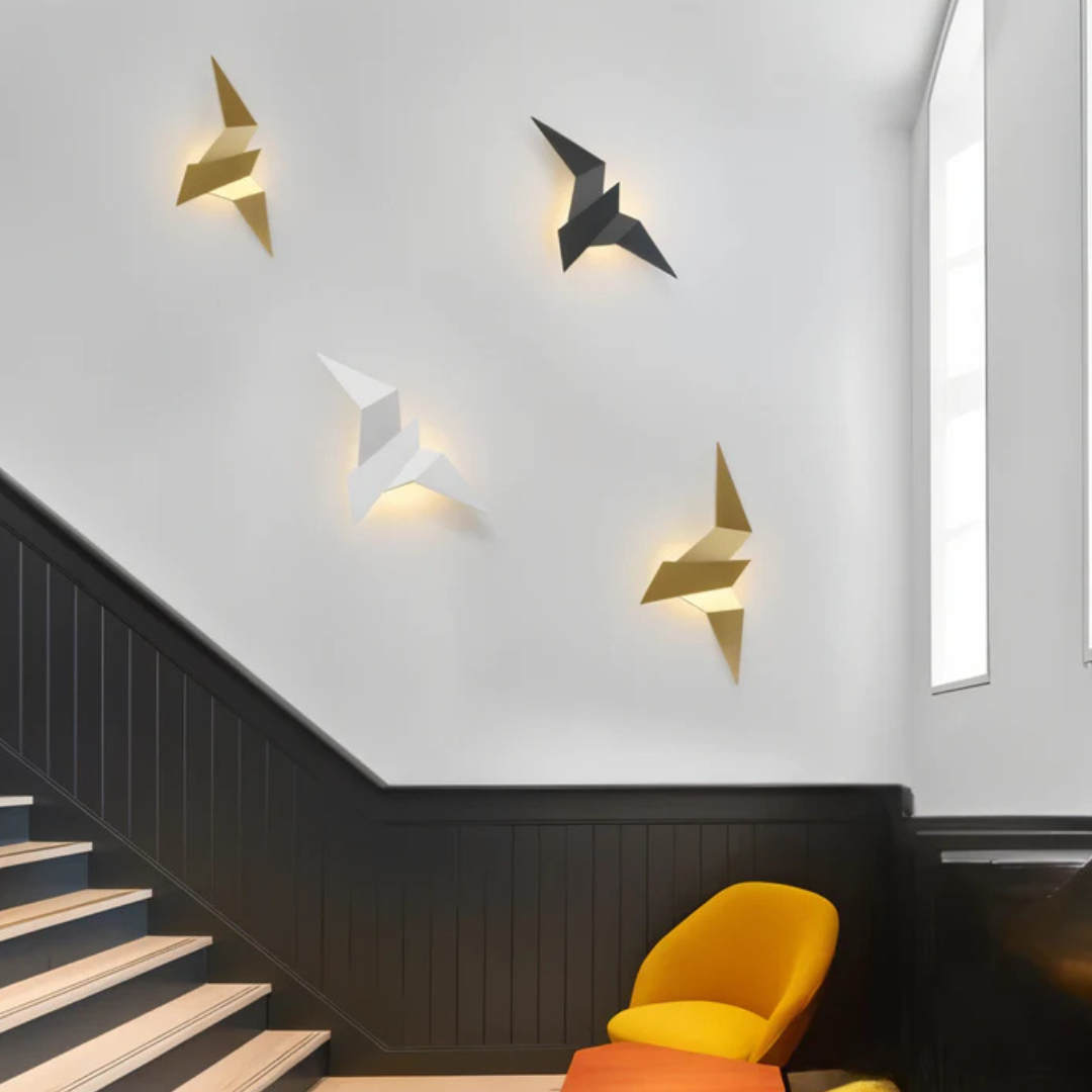 Origami Modern LED Wall Sconce