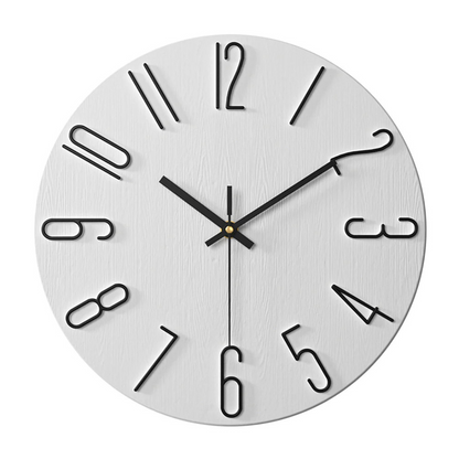 Noble Minimalist Gold Wall Clock