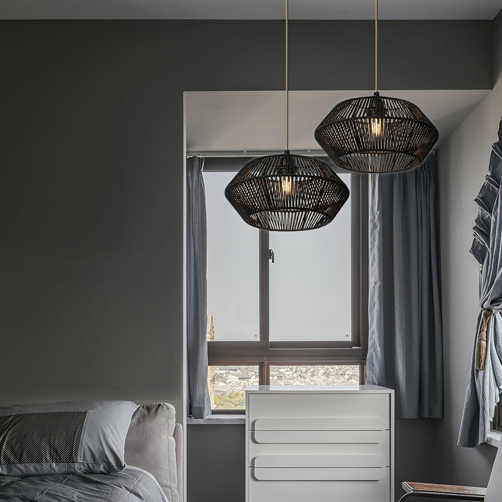 Paper Rope Pendant Light Shade