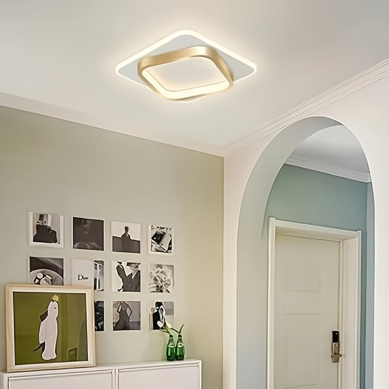 Square Geometric LED Ceiling Light