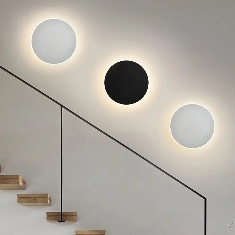Minimalist Round LED Wall Light