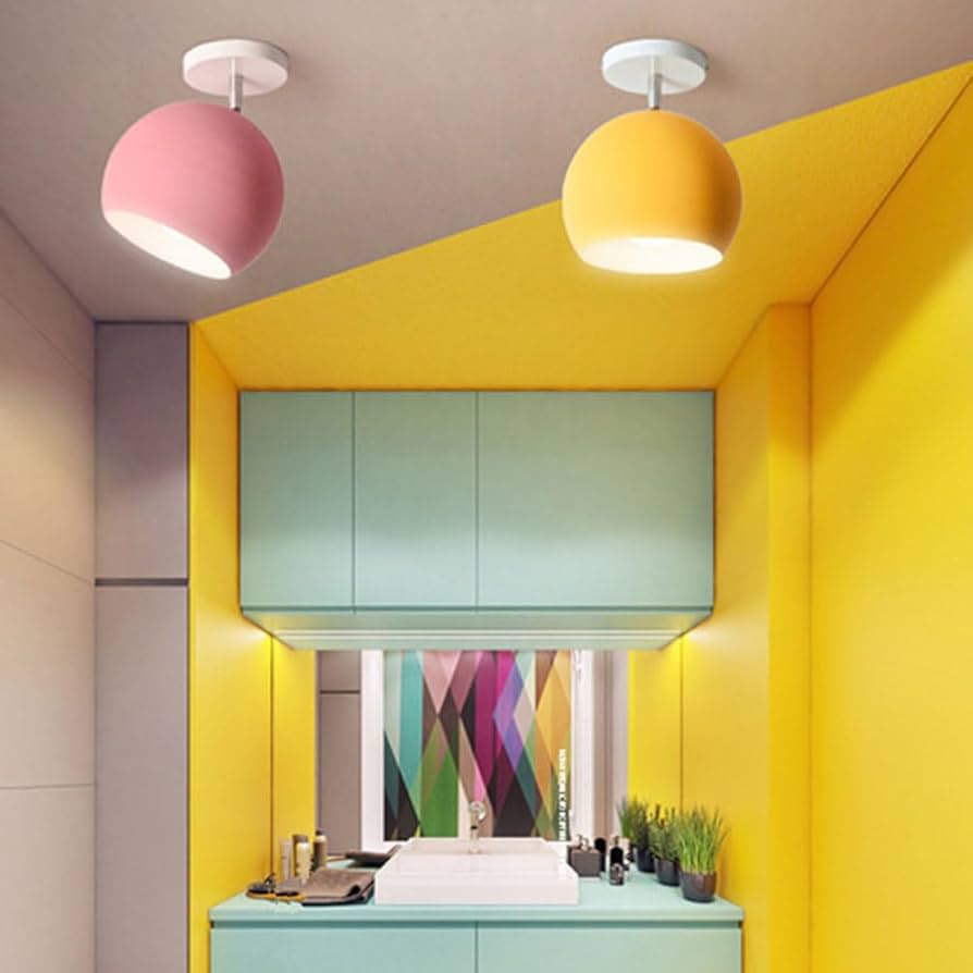 Macaron Round Ceiling Light