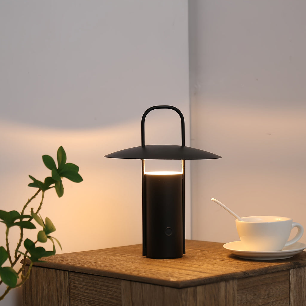 Wireless Metal Touch Table Lamp