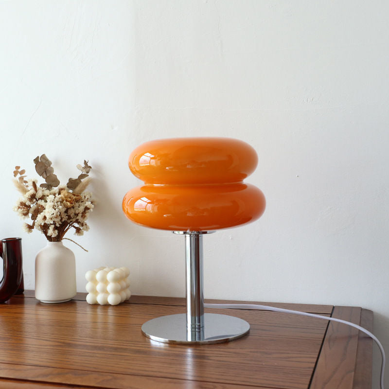 Italian Retro Glass Table Lamp