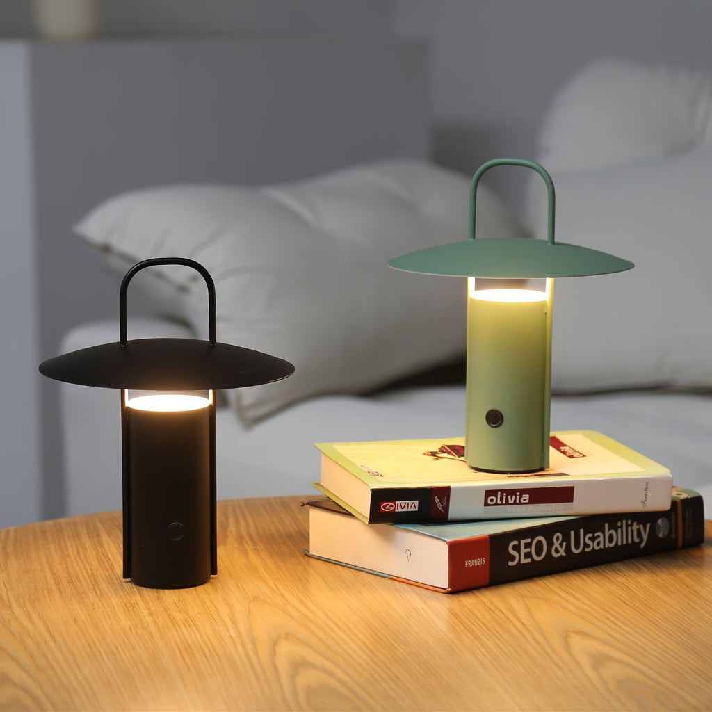 Wireless Metal Touch Table Lamp