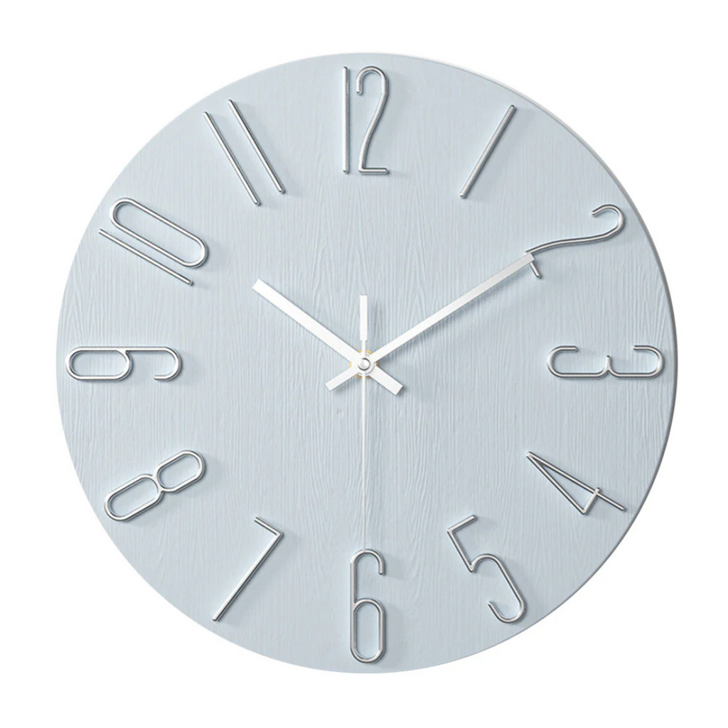 Noble Minimalist Gold Wall Clock