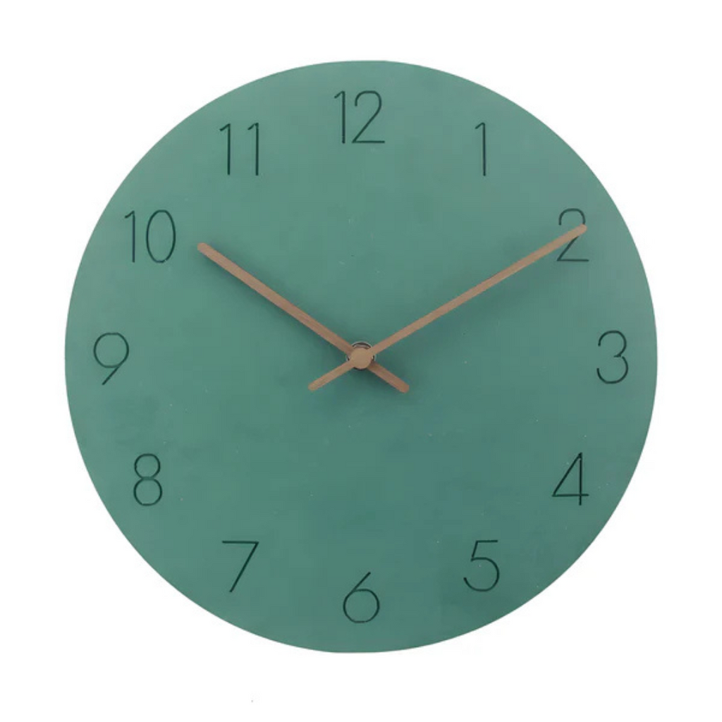Nork Minimalist Wood Wall Clock