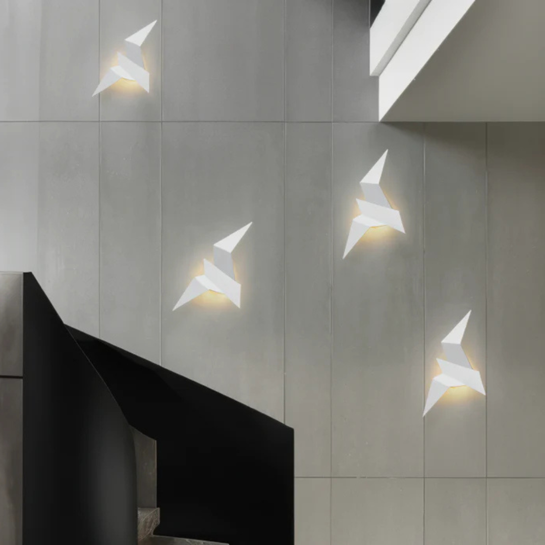 Origami Modern LED Wall Sconce