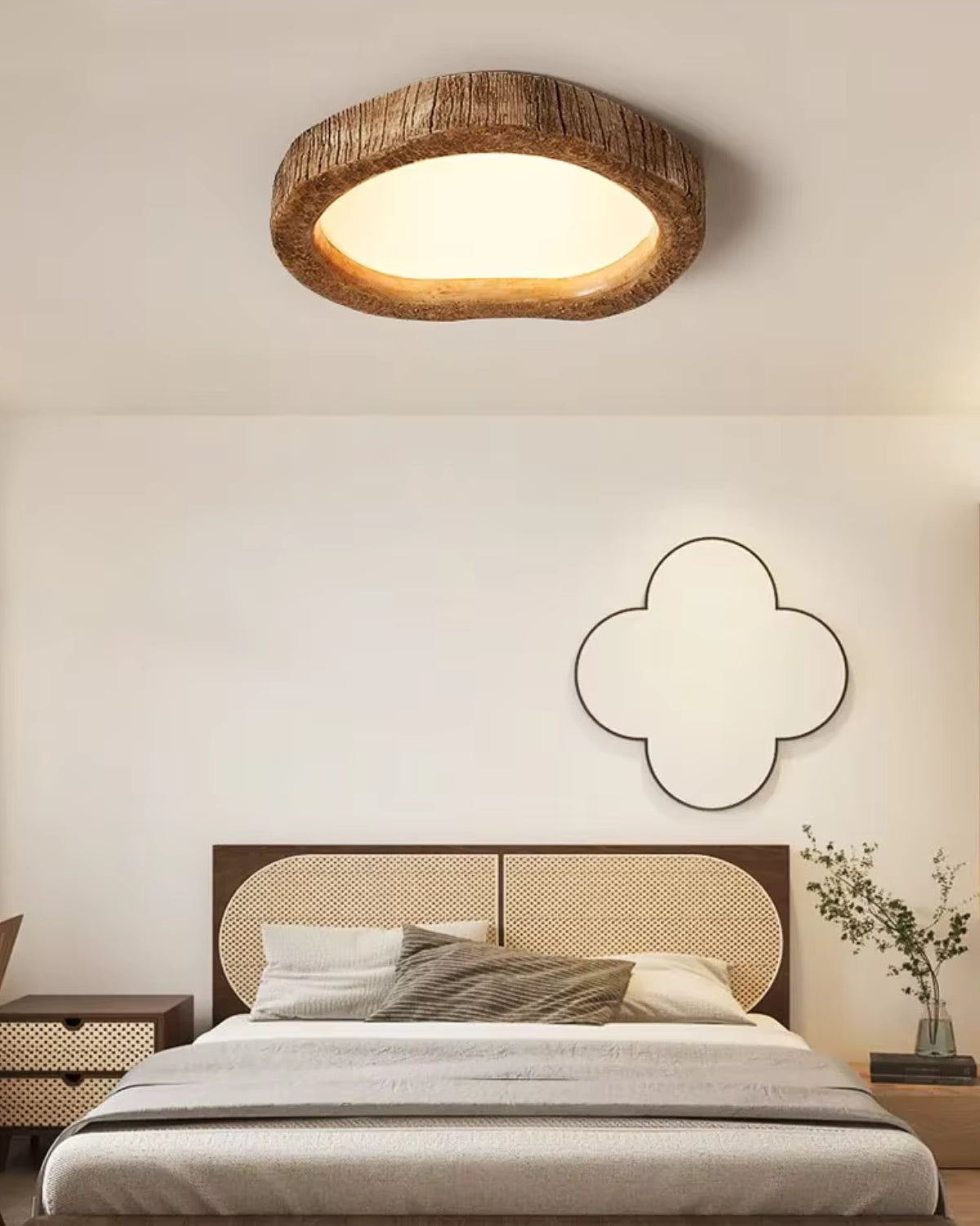 Le Halo Bois Wood LED Ceiling Light