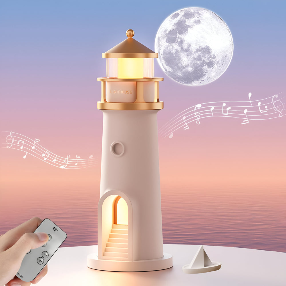 Lighthouse Projection LED Night Light