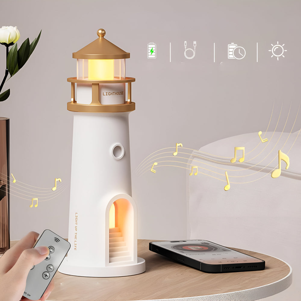 Lighthouse Projection LED Night Light