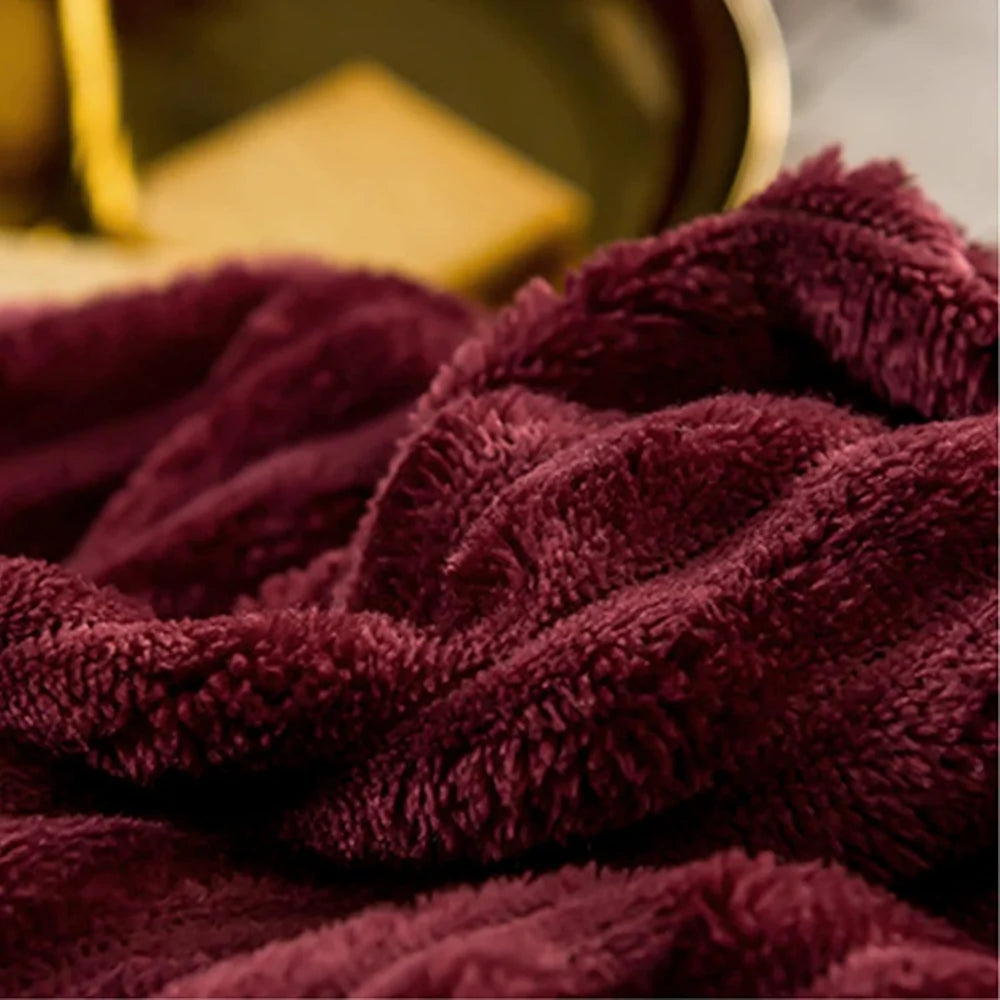 Plush Winter Duvet Cover Bedding Set