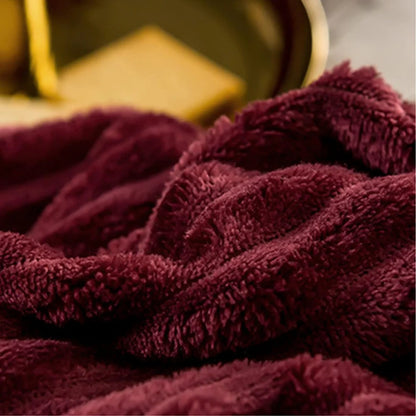 Plush Winter Duvet Cover Bedding Set