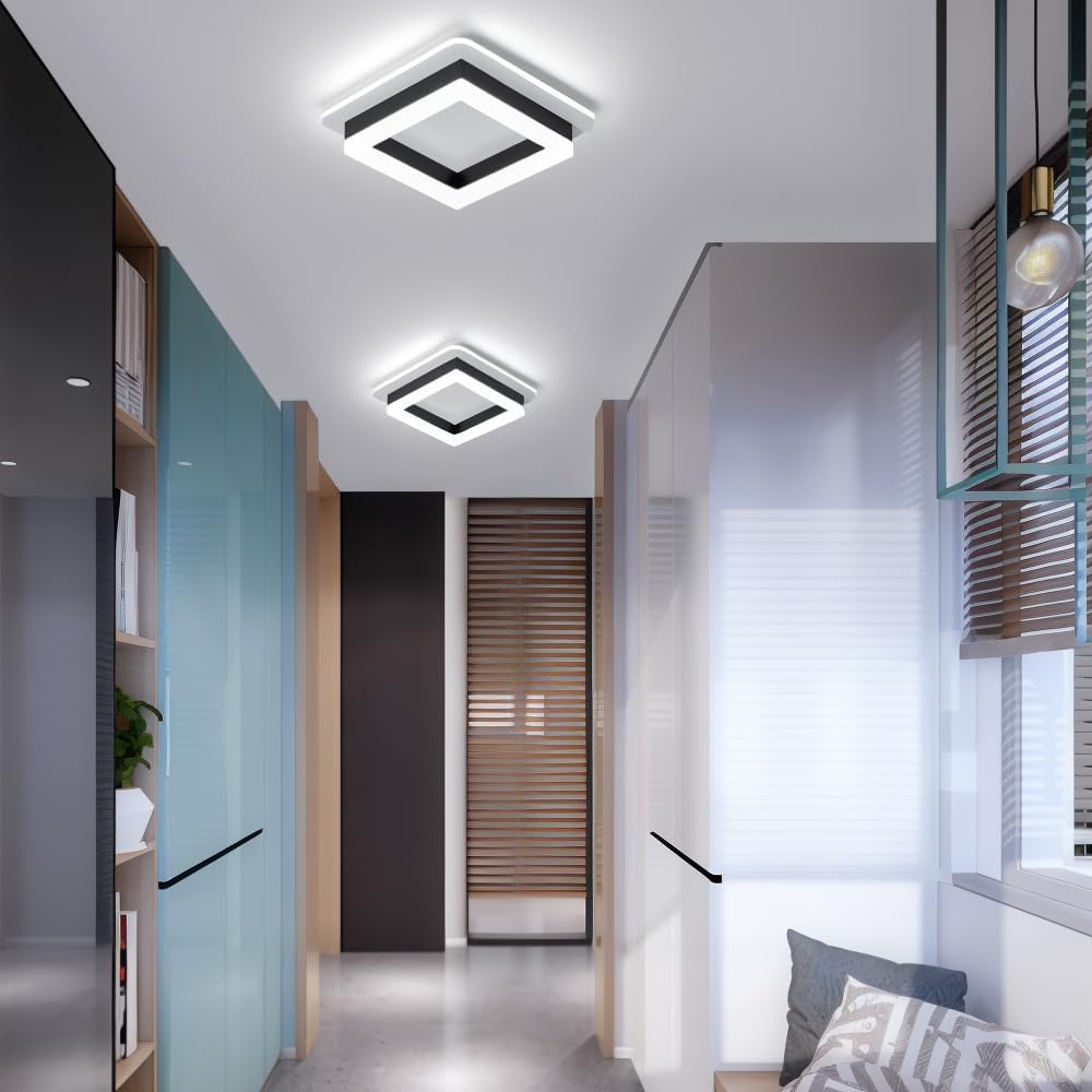 Square LED Flush Ceiling Light