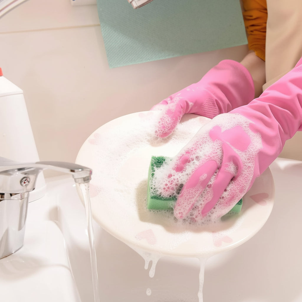Non Slip Rubber Cleaning & Garden Gloves