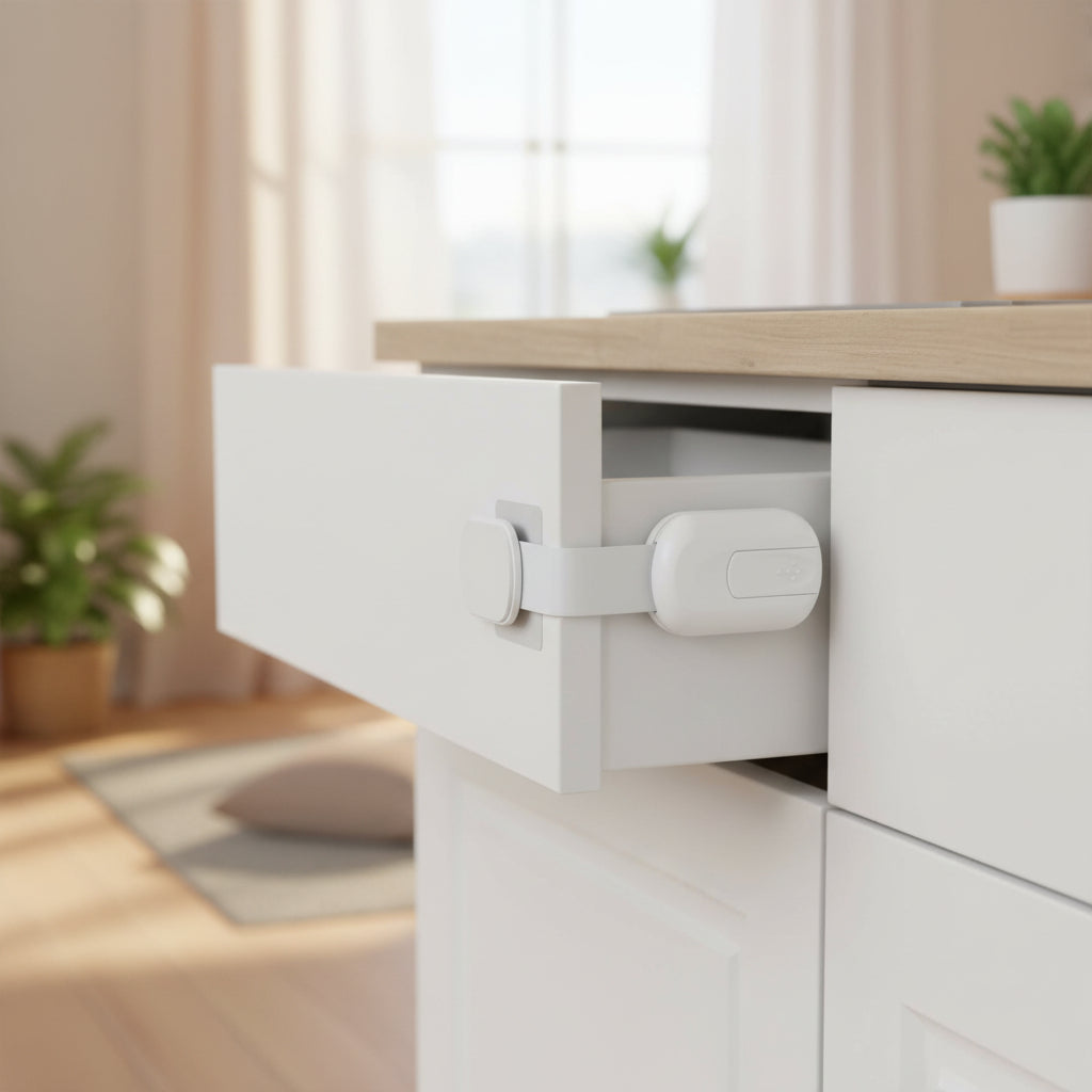 Child Safety Adhesive Cabinet Locks