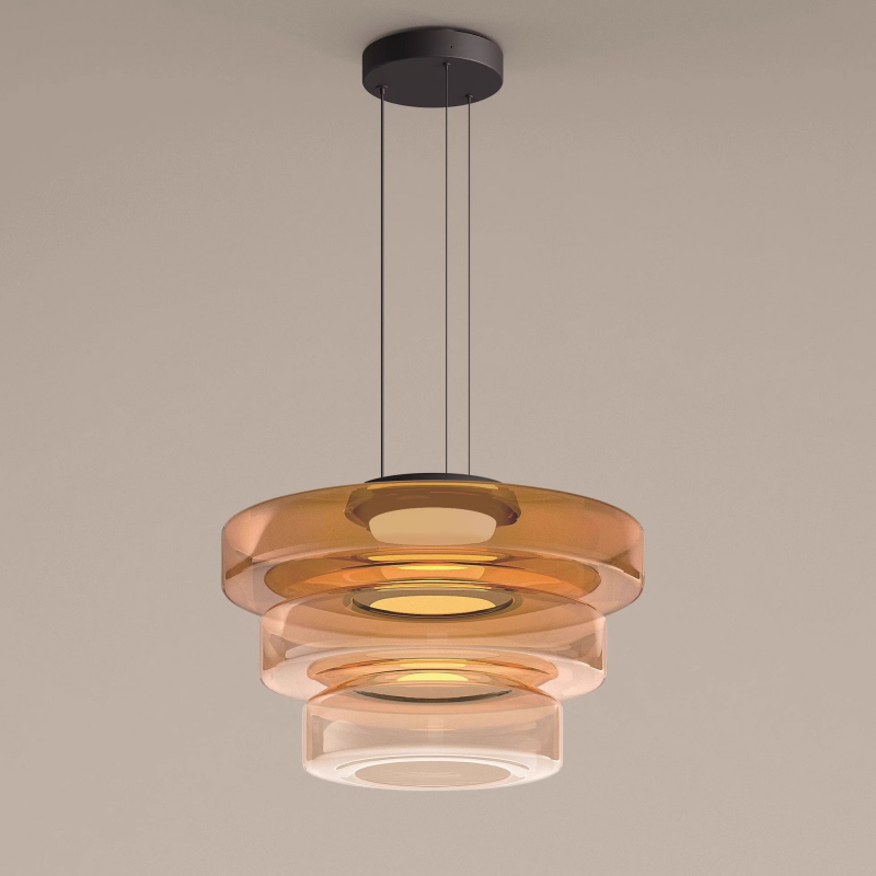 Bauhaus Glass Pendant Lamp