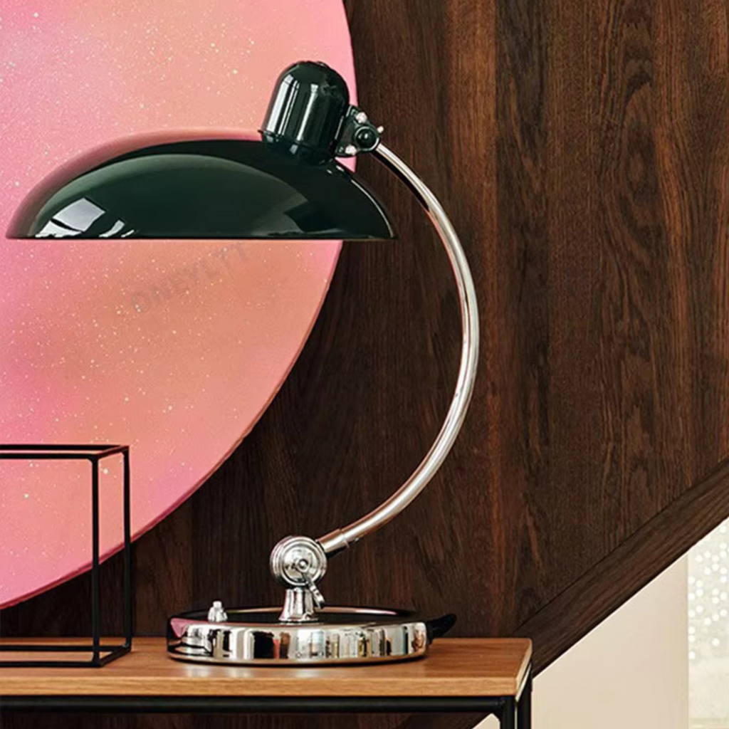 ScandiArc Curved Table Lamp