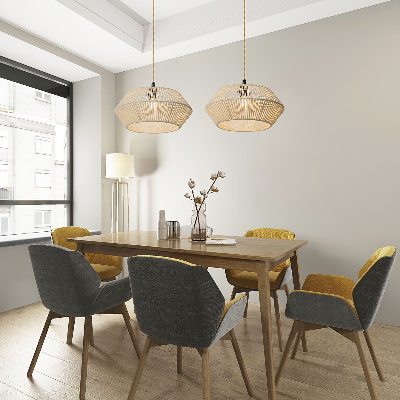 Paper Rope Pendant Light Shade