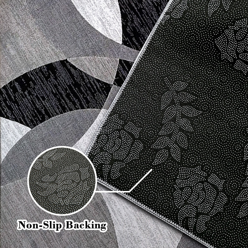 Orbit Weave Geometric Velvet Rug