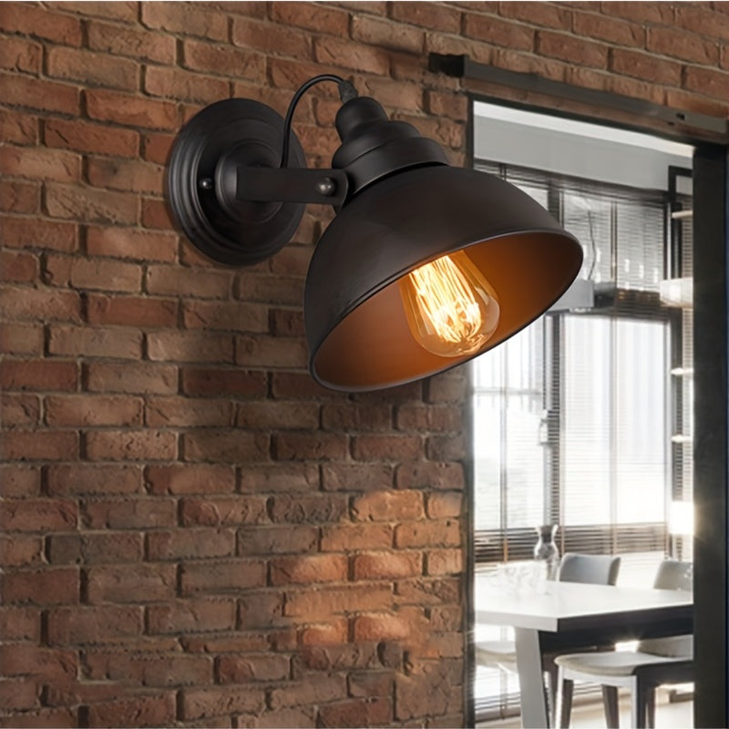 Industrial Retro Metal Wall Sconce