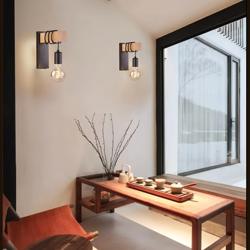 Modern Industrial Metal Wall Sconce