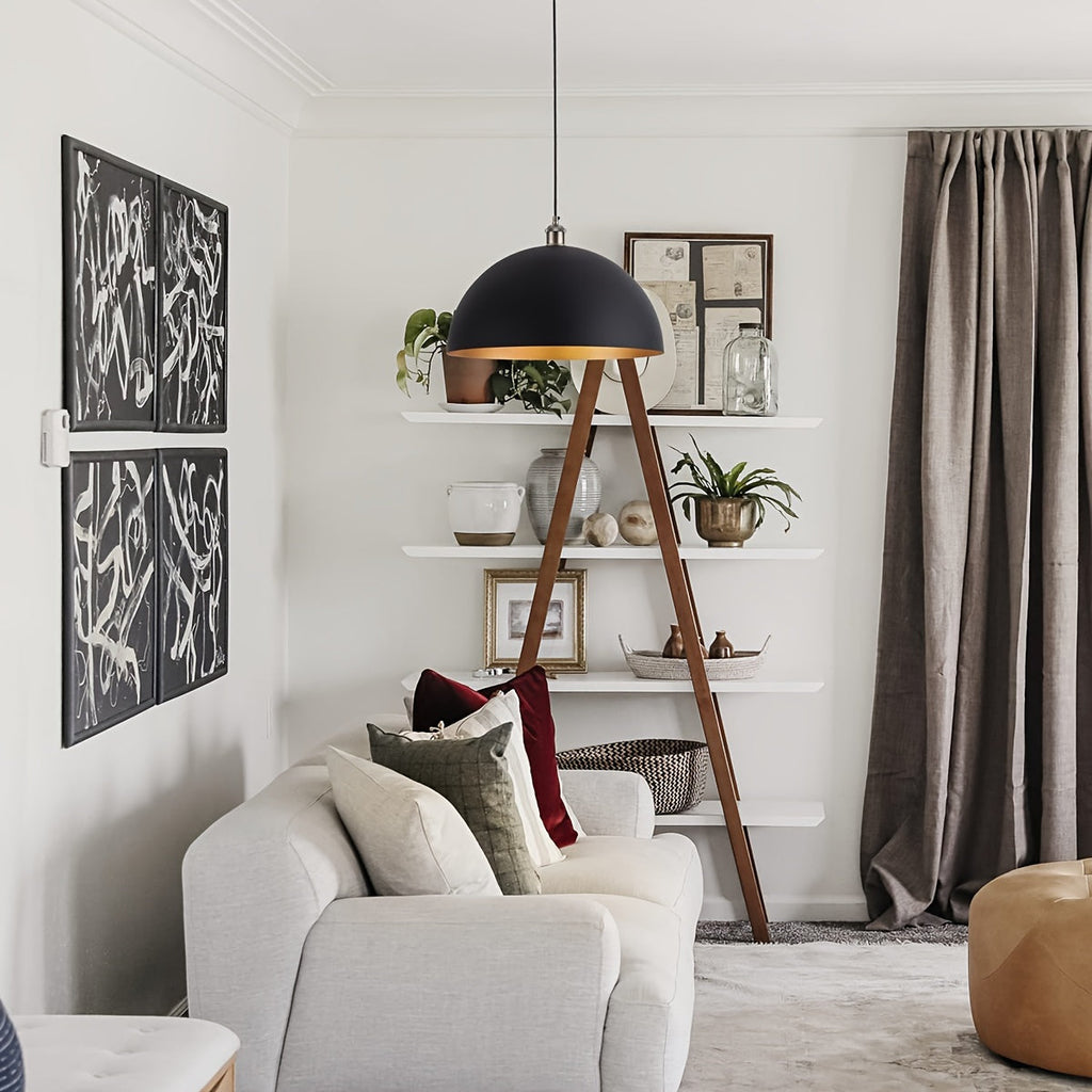 Industrial Dome Pendant Light