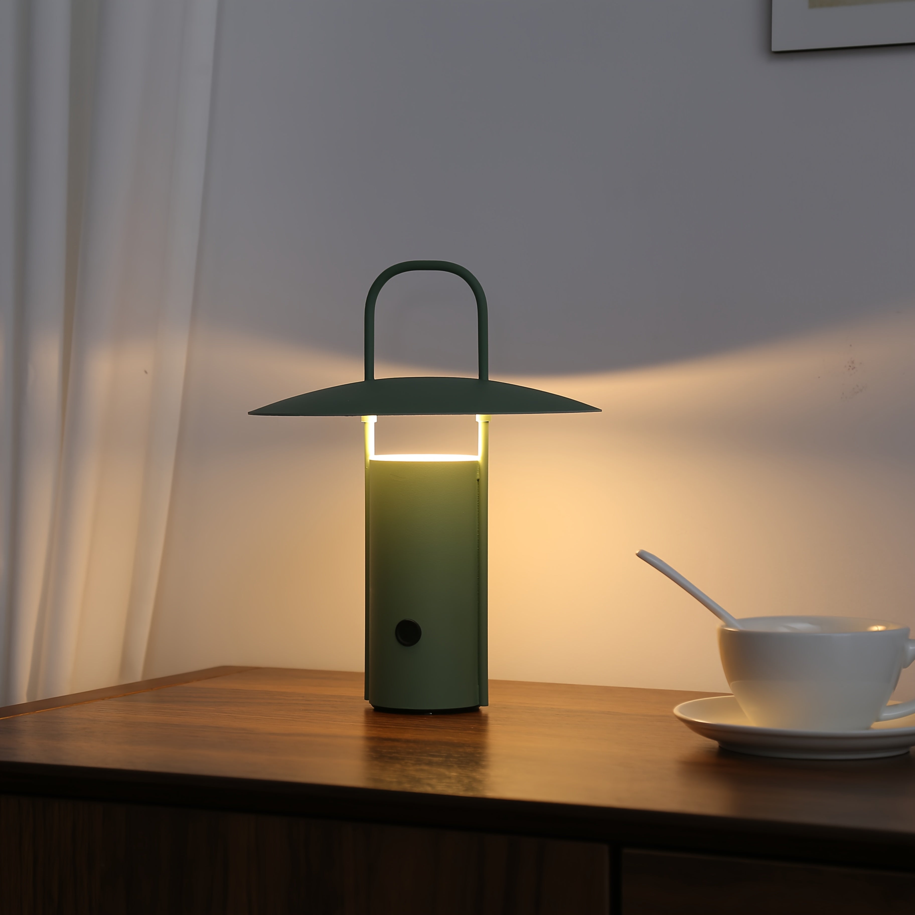 Wireless Metal Touch Table Lamp