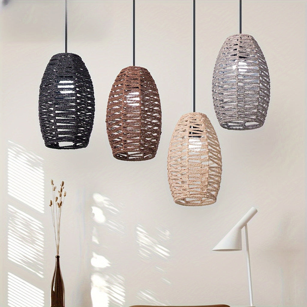 Natural Woven Rope Ceiling Shade