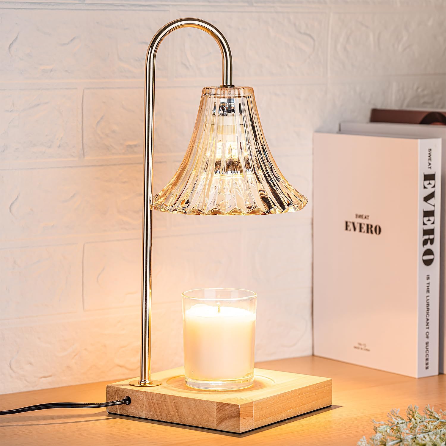 Electric Wax Melting Candle Table Lamp