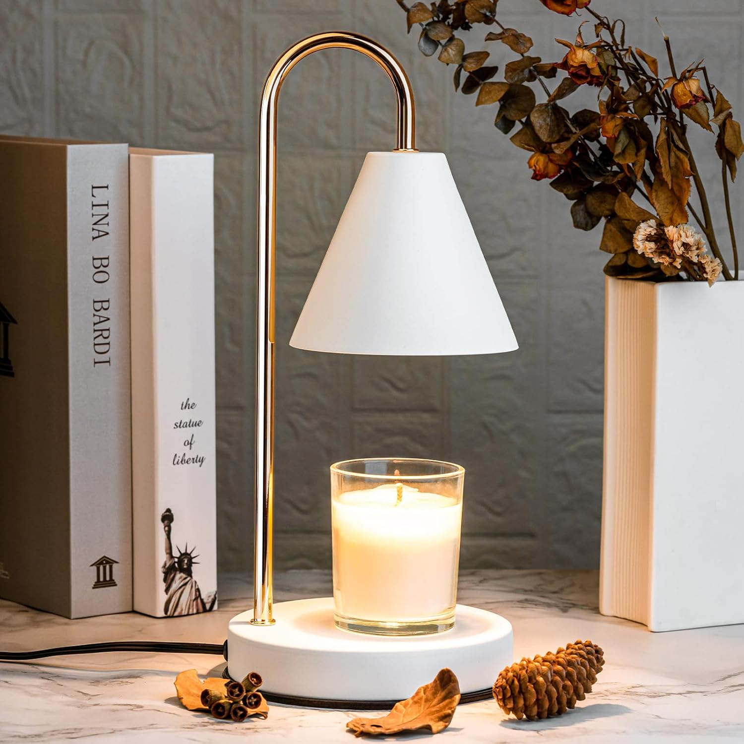 Electric Wax Melting Candle Table Lamp