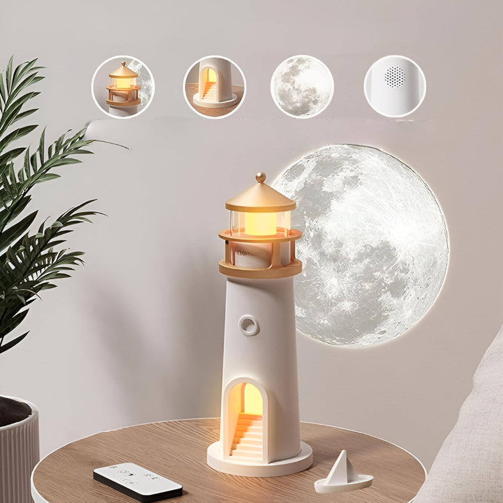 Lighthouse Projection LED Night Light