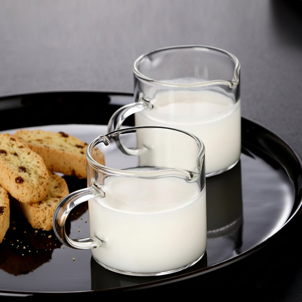 Glass Double Spout Espresso Measuring Cup