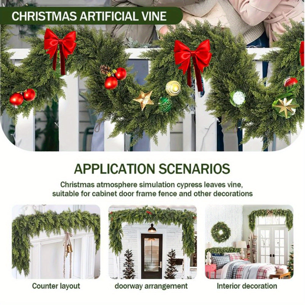 Artificial Greenery Christmas Garland