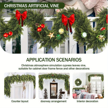 Artificial Greenery Christmas Garland