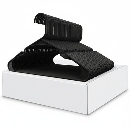 Slim Heavy Duty Clothes Hanger Set