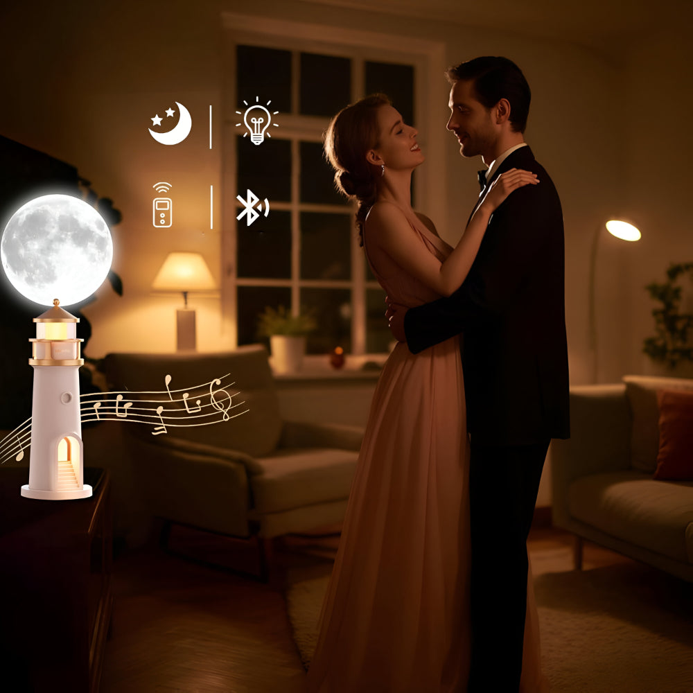 Lighthouse Projection LED Night Light