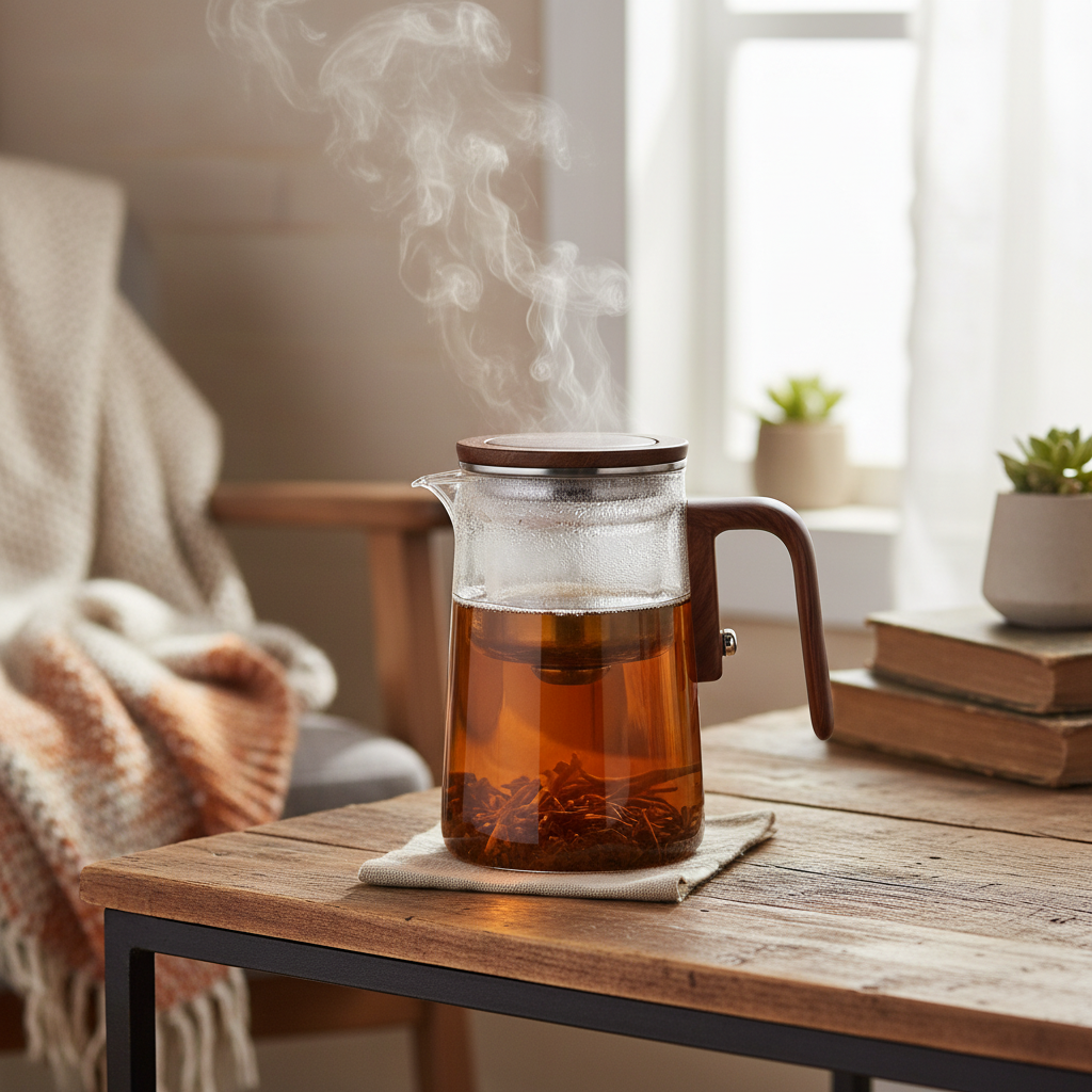Glass Teapot with Loose Leaf Infuser