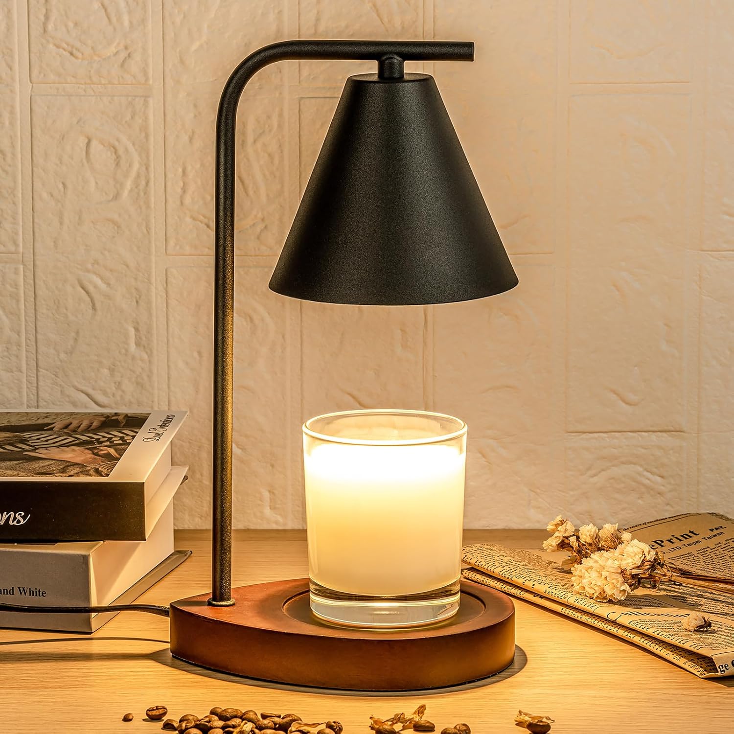 Electric Wax Melting Candle Table Lamp
