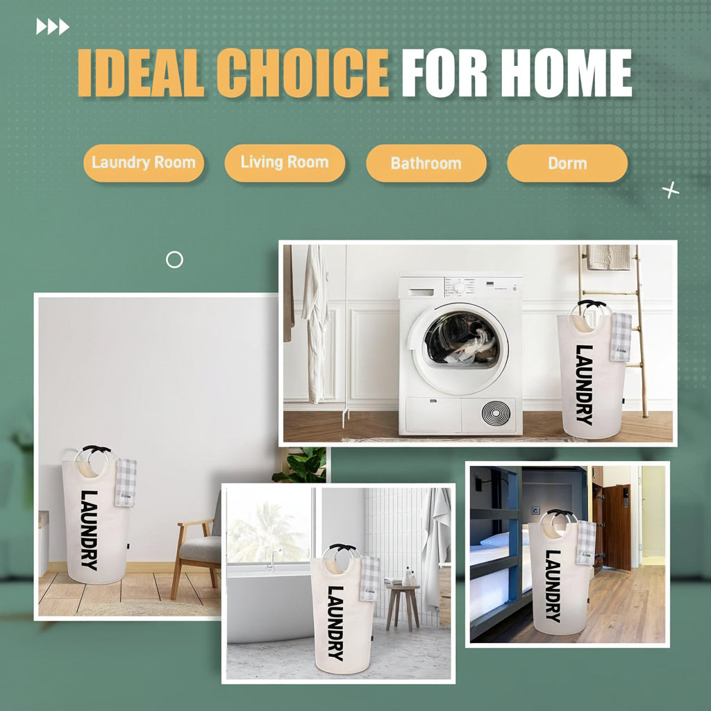 Large Foldable Waterproof Laundry Hamper