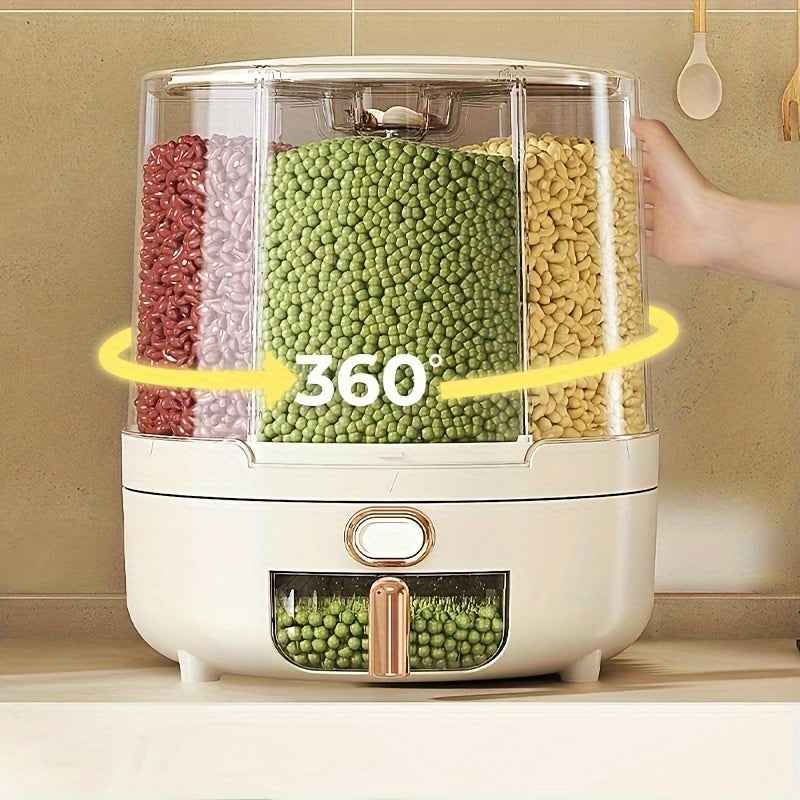 360 Rotating Airtight Grain Dispenser