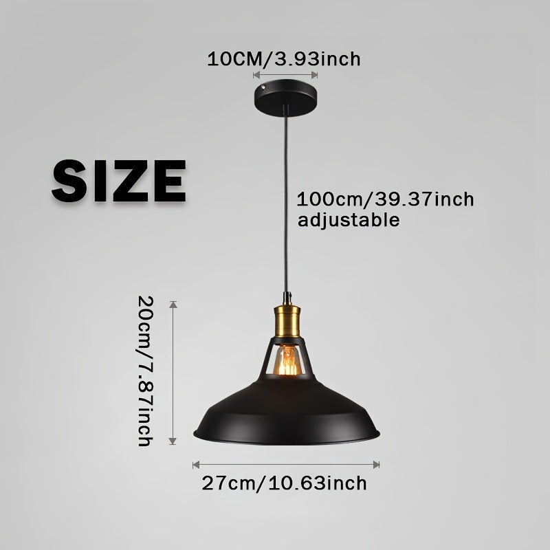 Retro Loft Industrial Pendant Light