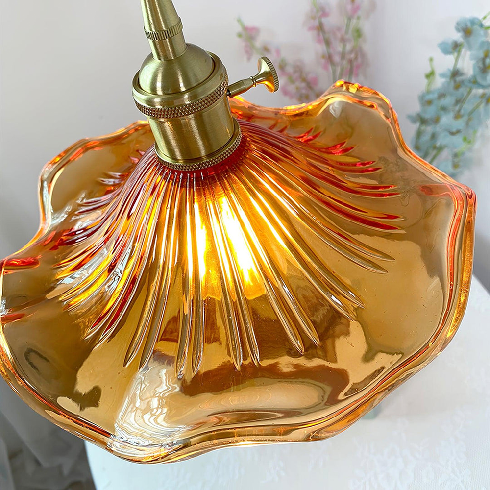 Flower Glass LED Pendant Light