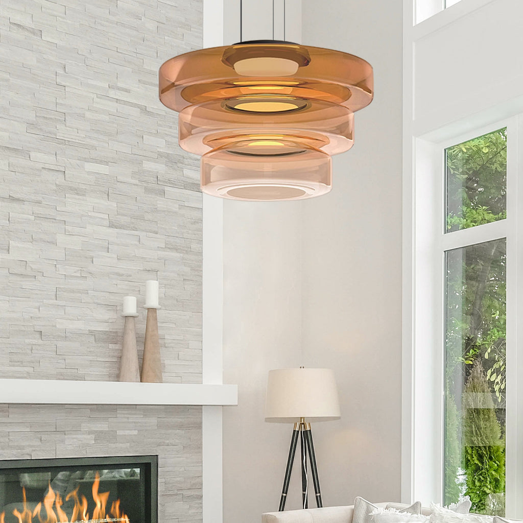 Bauhaus Glass Pendant Lamp