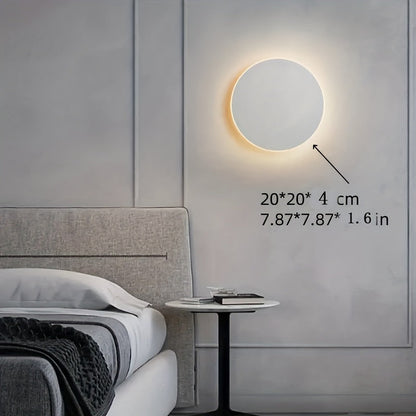 Minimalist Round LED Wall Light